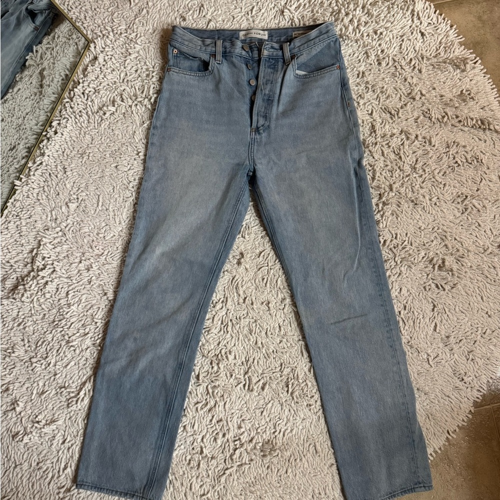 Denim Forum | 90s Cinched Hi-Rise Straight